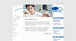 Desktop Screenshot of bildungsnetzzug.ch